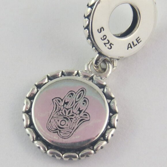Pandora Hamas Hand Protection Blessing Power Strength Charm (T48) - Picture 2 of 4